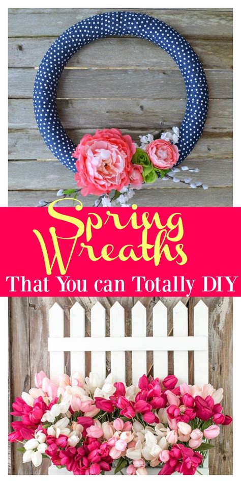 13 Simple And Gorgeous Spring Wreaths You Need To Diy