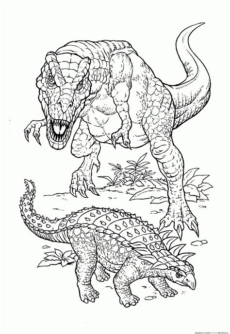 Coloriage Dinosaure—coloriage A Imprimer Dinosaur Coloring Pages