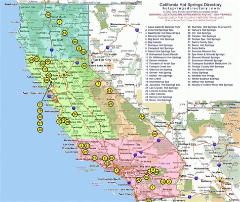 Southern California State Parks Camping Map