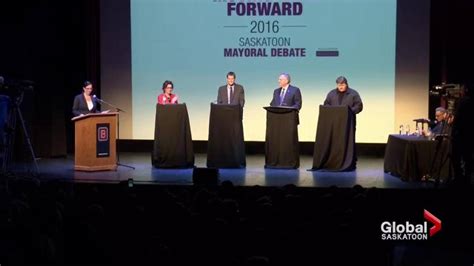 Saskatoon Mayoral Candidates Go Head To Head In Broadway Theatre Debate