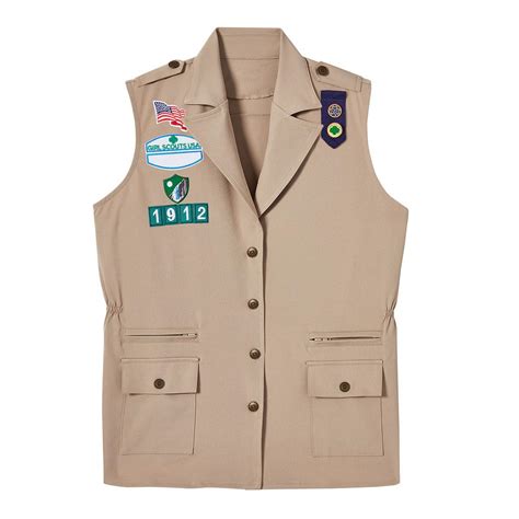 Official Cadette Senior Ambassador Cargo Vest Girl Scout Shop