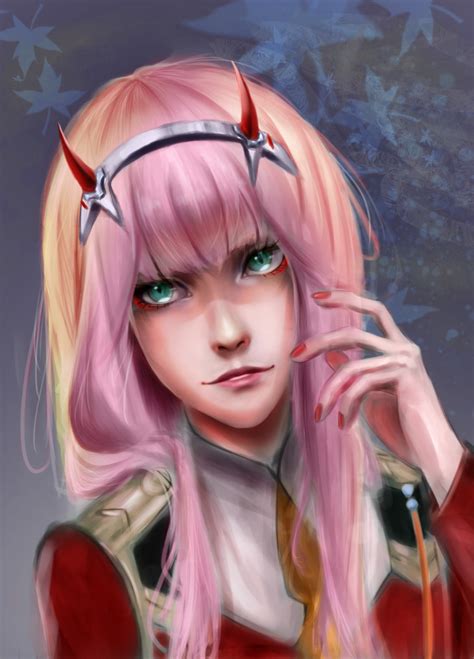 Artstation Zero Two Darling In The Franxx Fan Art