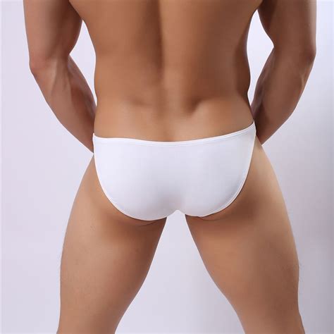 Sexy Erotic Men Underwear Gay Briefs U Convex Big Penis Pouch