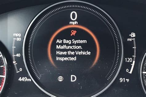 Toyota Srs Airbag Warning Light Problem