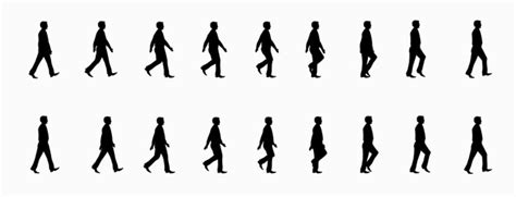 Search Photos Walk Cycle Animation Sprite People