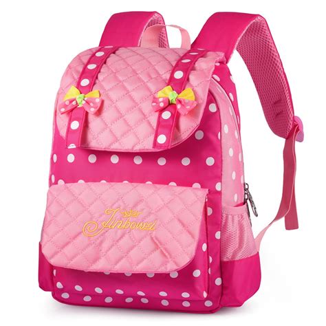 Vbiger Casual School Bag Children School Backpacks For Teen Girls Pink