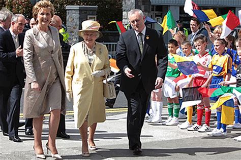 iconic moment as queen takes centre stage in croke park irish independent