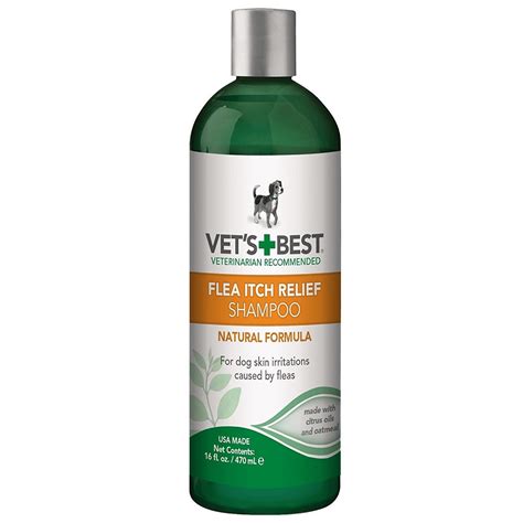 Vets Best Flea Itch Relief Shampoo 16 Oz Cornerstone For Natural
