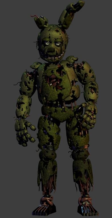 I love how i said that i won't use other models than regular springtrap and here we are lol. Springtrap | Wiki FNAF 3 PT br | Fandom