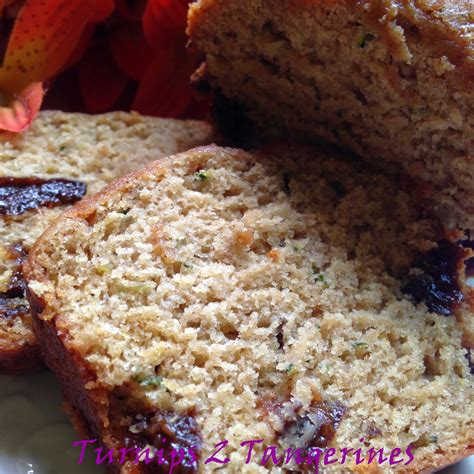 Turnips 2 tangerines: zucchini nut prune bread