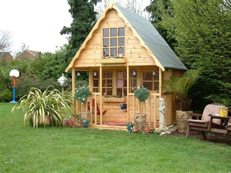 Wooden Playhouseplay Housewendyhousewendy House 8x8 2 Storey Swiss