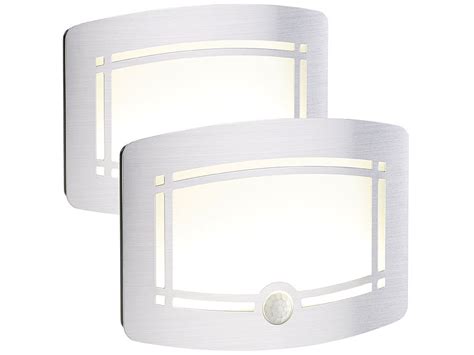Im haus dienen sie als nächtliche lichtquelle und erhellen flure, treppen, abstellkammern, keller und alle. Lunartec Bewegungsmelder innen: 2er-Set 2-stufige Batterie ...