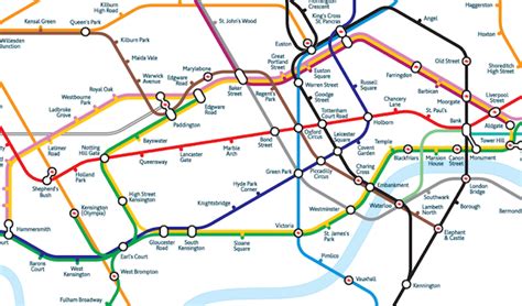 Alternative Tube Maps A New Geographic Map Londonist