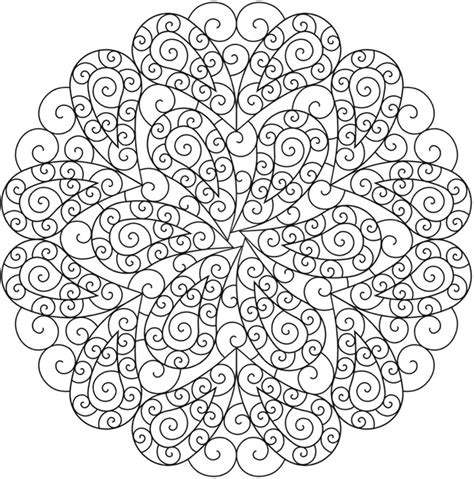 Mandala Mindfulness Colouring - Print these as posters, individual
