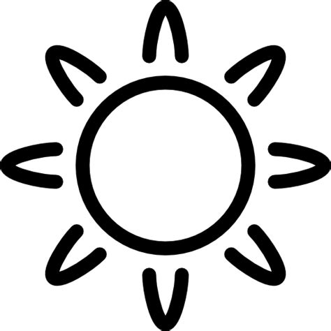 Free Icon Burning Sun