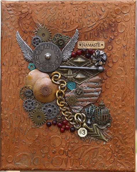 3d Steampunk Collage