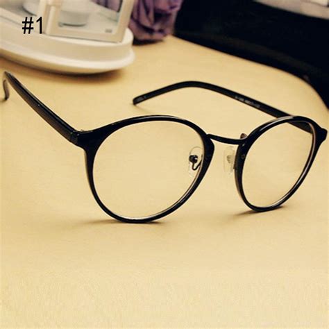 Plain Glasses Vintage Clear Lens Eyeglasses Frame Unisex