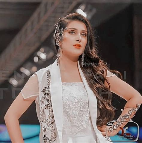 Ayeza Khan Modeling Walk With White Dress Fun Fungama