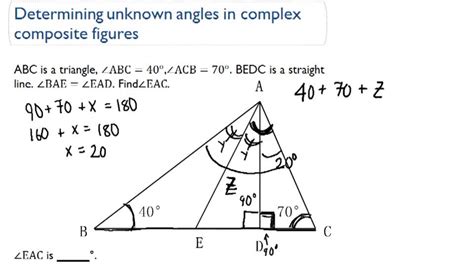 Third Angle Theorem Video Geometry Ck 12 Foundation