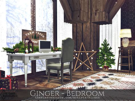 The Sims Resource Ginger Bedroom Tsr Cc Only