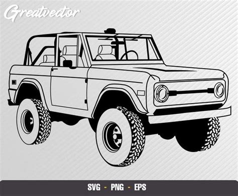 Bronco Truck Ford Bronco Car Drawings Cool Art Drawings Car Drawing