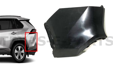 Fits 2019 2020 Toyota Rav4 Rear Bumper Left Driver Side Cover Extensio