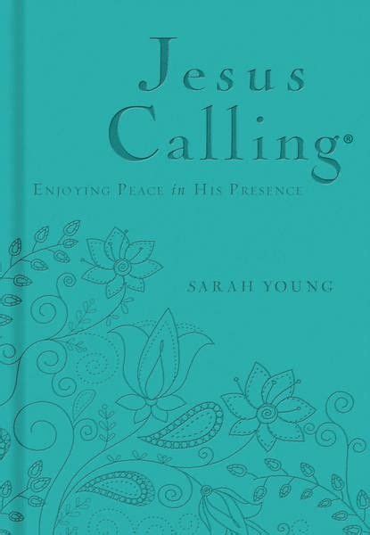 Jesus Calling Deluxe Edition Teal Cover Jesus Calling Devotional