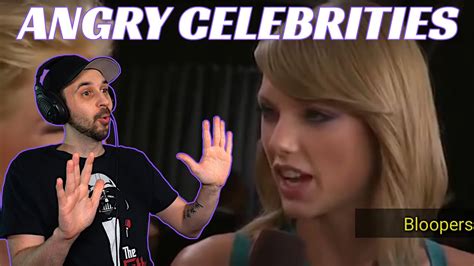 Celebrities Get Angry In Interviews Reaction Youtube