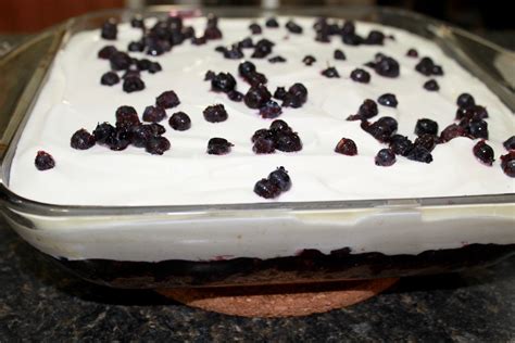 Blueberry Cream Dessert - Bonita's Kitchen
