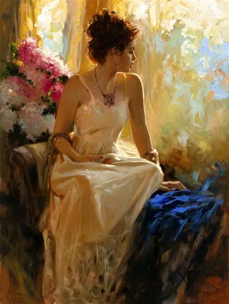 Richard S Johnson Beautiful Paintings Woman Painting Contemporary Expressionism