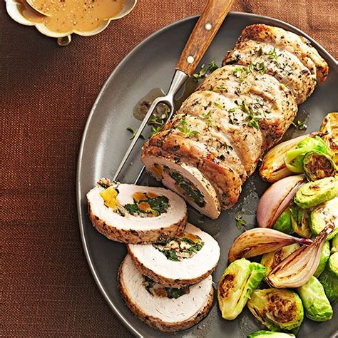 Potato side dishes always pair well with beef, like potato gratin, crispy smashed potatoes, or a lighter cauliflower mashed potatoes side. Discover delicious pork dinners from Better Homes ...