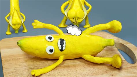 Stop That Annoying Banana 🍌 Minion Animation Stop Motion Funny Video