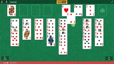 Microsoft Solitaire Collection Freecell April 20 2017 Youtube