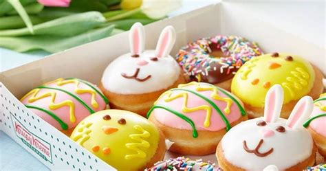 Krispy Kreme Doughnuts Have A Special Easter Selection For A Limited Time