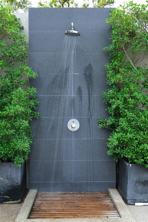 Check spelling or type a new query. Top 60 Best Outdoor Shower Ideas - Enclosure Designs
