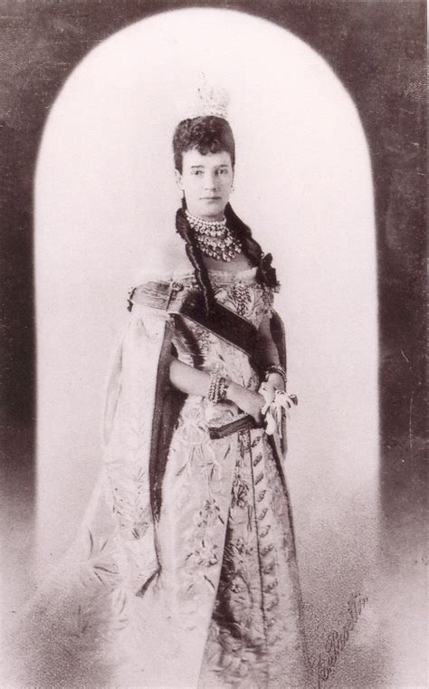 1896 Empress Maria Feodorovna At The Coronation Of Her Son Nicholas