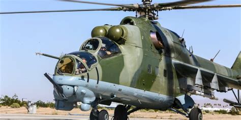 Interesting Facts About The Mil Mi 24 The Russian Attack Helicopter