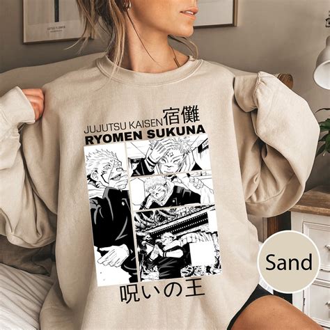 Anime Ryomen Sukuna Shirt Anime Ryomen Shirt Anime Friends Etsy