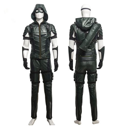 Arrow Season 5 Oliver Queen Arrow Cosplay Costume