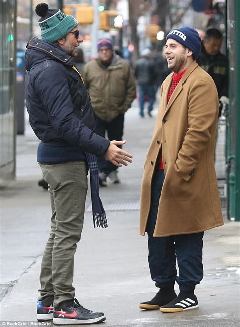 Wyldstyle / lucy elizabeth banks: Jonah Hill bumps into Bradley Cooper in NYC | Daily Mail ...
