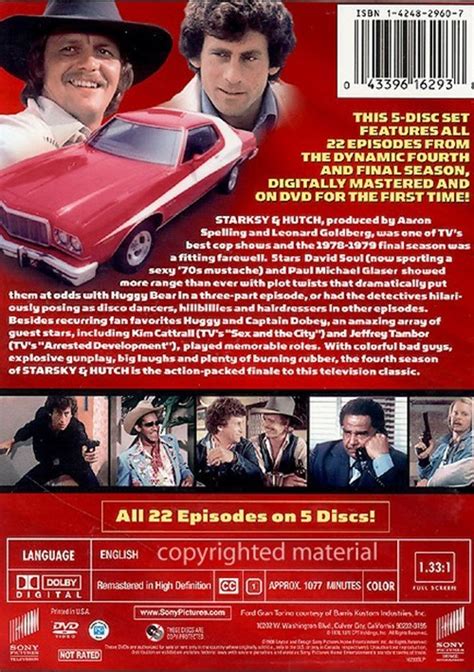 Starsky And Hutch The Complete Fourth Season Dvd 1978 Dvd Empire
