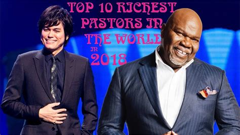 the 10 richest pastors in the world