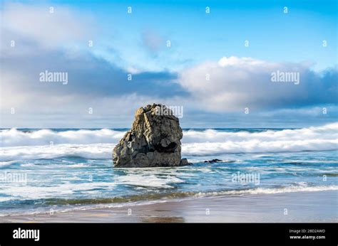 Garrapata Beach Big Sur California Usa Stock Photo Alamy