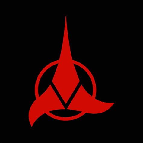 Klingon Badge Logo Decal Star Trek Decal Klingon Empire Etsy