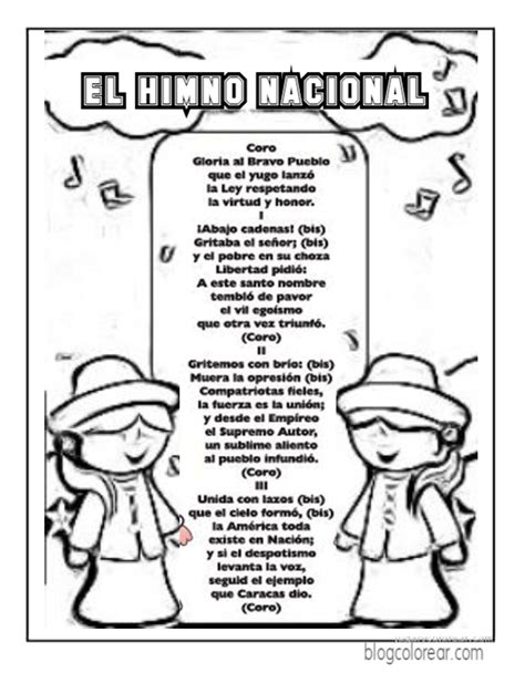 Dia Del Himno Nacional De Venezuela Dibujo Images And Photos Finder
