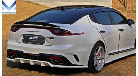 Zest Aero Parts Body Kit For Kia Stinger 2017 20 Year At Discount Rate