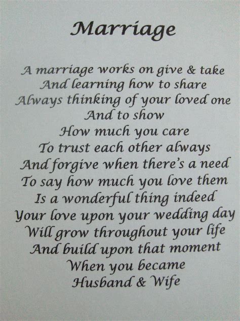 Marriage Poem Weddingpoems Marriage Poems Wedding Verses