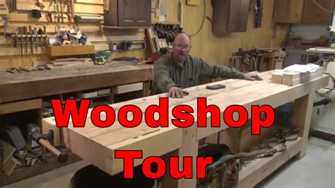 Woodshop Tour Basement Shop Youtube