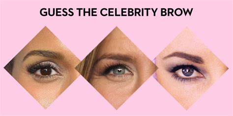 Guess The Celebrity Eyebrows — Famous Celebrity Brows Quiz