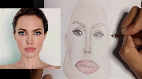 Caricatura Angelina Jolie Aula 4 Youtube